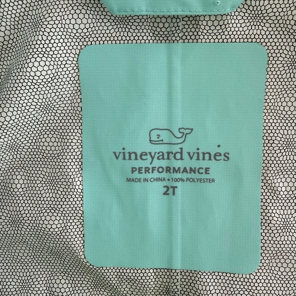 Vineyard Vines Toddler Girl Rain Jacket - Picture 3 of 3
